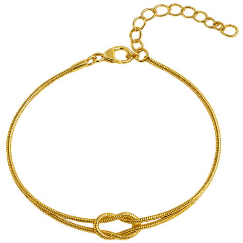 Gold Knot Bracelet